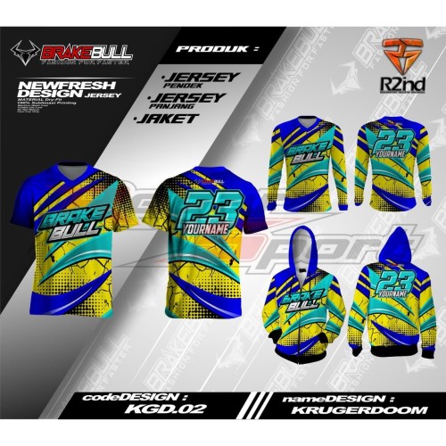 Detail Desain Jersey Balap Nomer 20