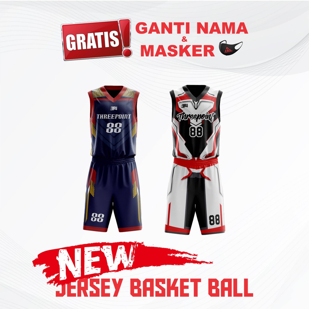 Detail Desain Jersey Basket Nomer 24