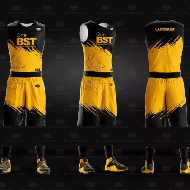 Detail Desain Jersey Basket Nomer 50