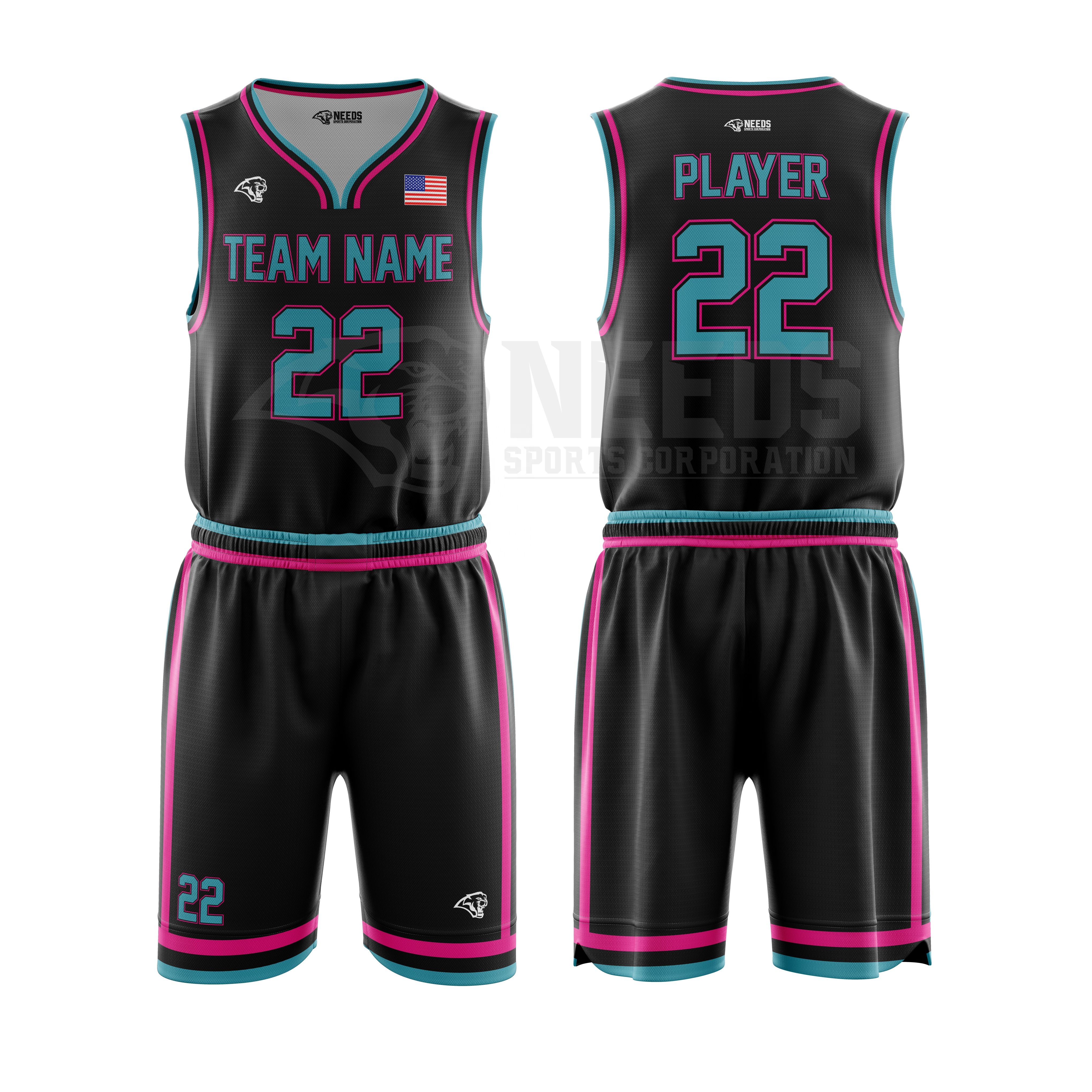 Detail Desain Jersey Basket Printing Nomer 26