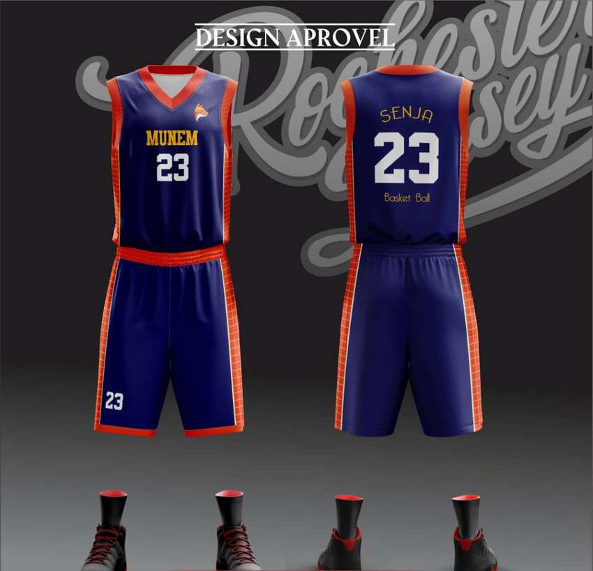 Detail Desain Jersey Basket Printing Nomer 30