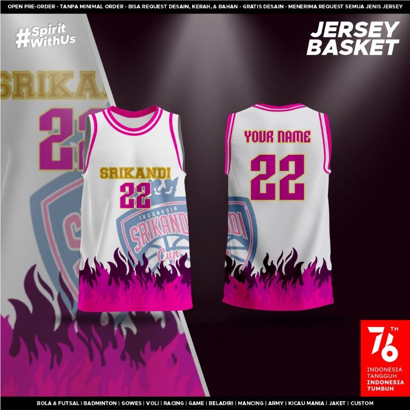 Detail Desain Jersey Basket Printing Nomer 8