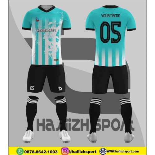 Detail Desain Jersey Bola Printing Nomer 3