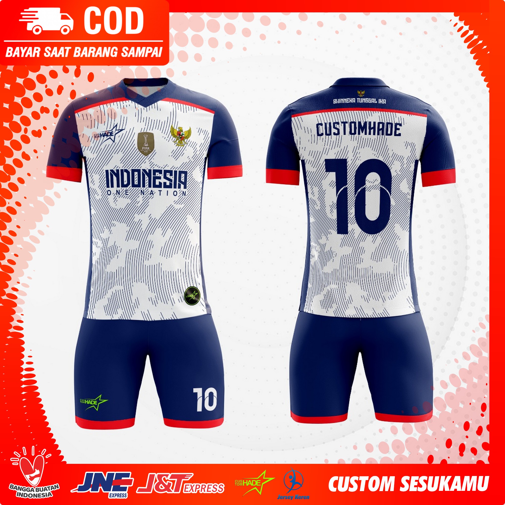 Detail Desain Jersey Bola Terbaik Nomer 16