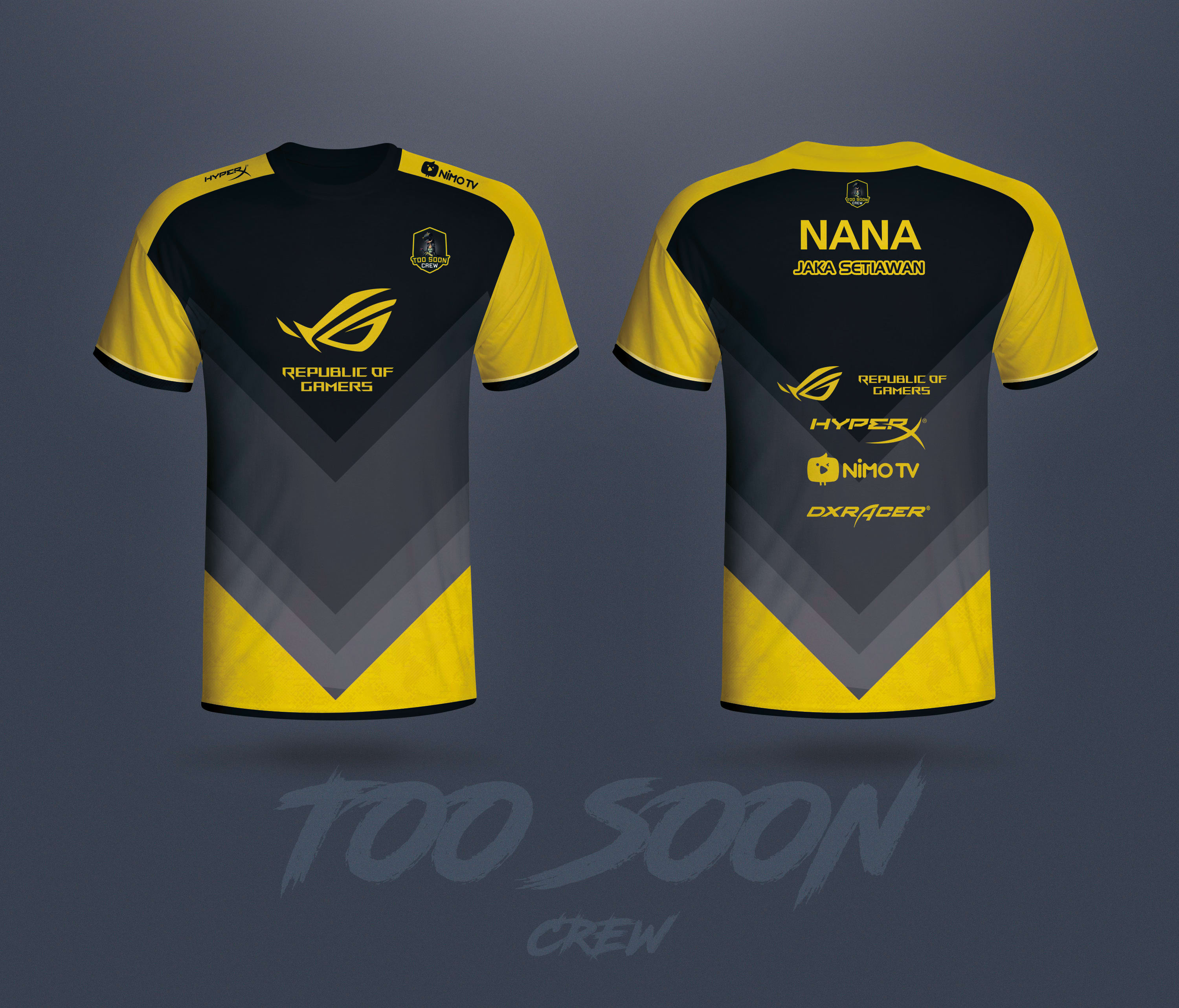 Detail Desain Jersey Esport Nomer 41