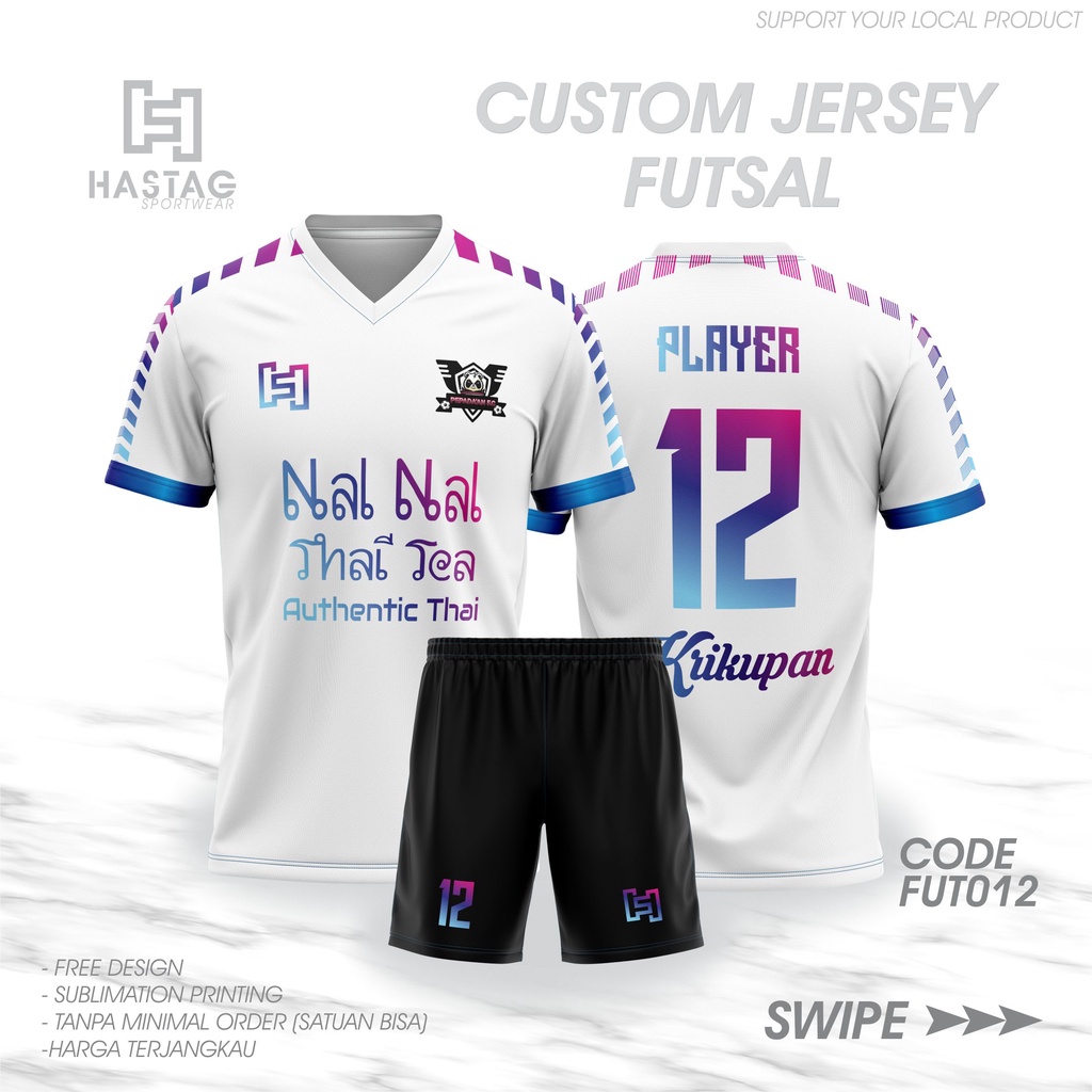Detail Desain Jersey Futsal Nomer 36