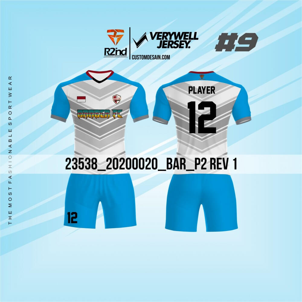 Detail Desain Jersey Futsal Terbaru 2019 Nomer 42