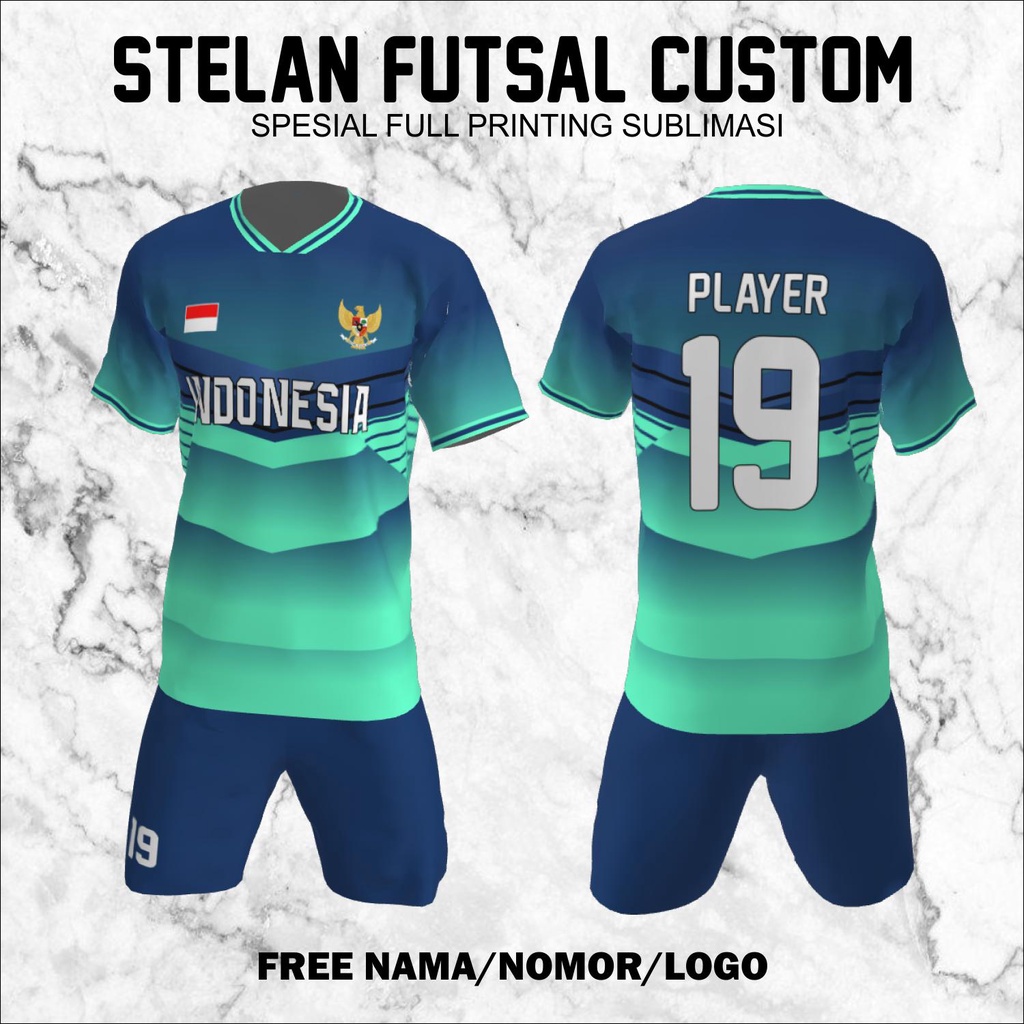 Detail Desain Jersey Futsal Terbaru 2019 Nomer 46