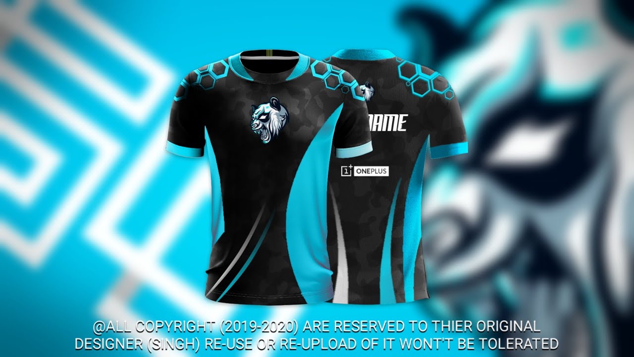 Detail Desain Jersey Gaming Nomer 22