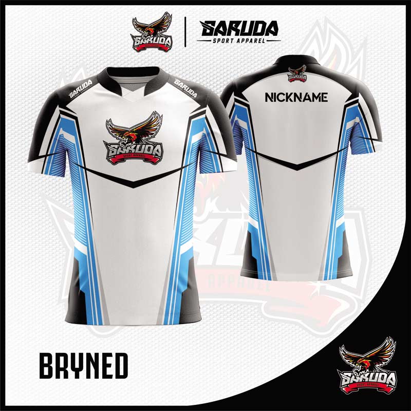 Detail Desain Jersey Gaming Nomer 24