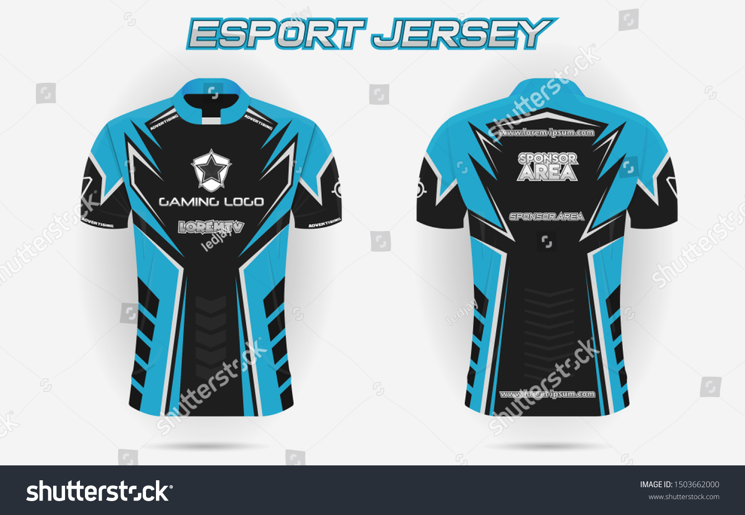 Detail Desain Jersey Gaming Nomer 25