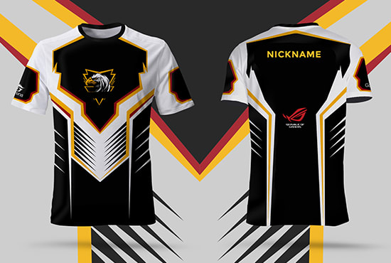 Detail Desain Jersey Gaming Nomer 26