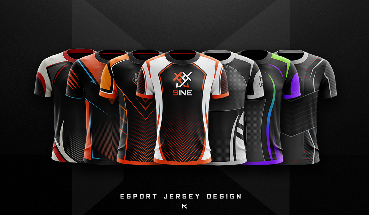Detail Desain Jersey Gaming Nomer 27