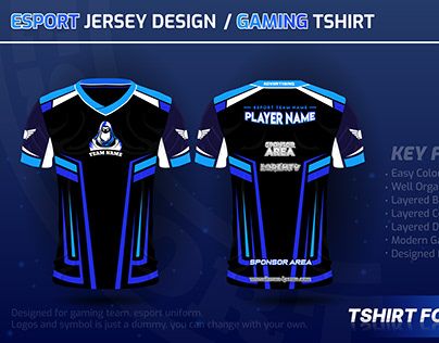 Detail Desain Jersey Gaming Nomer 30