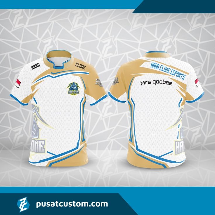 Detail Desain Jersey Gaming Nomer 38