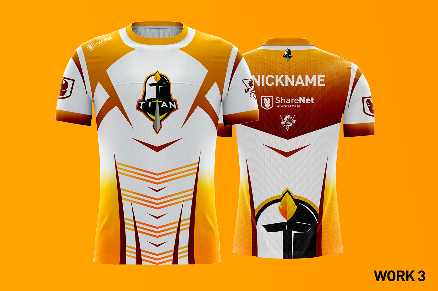 Detail Desain Jersey Gaming Nomer 41