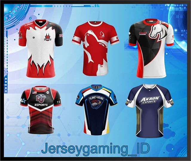 Detail Desain Jersey Gaming Nomer 45