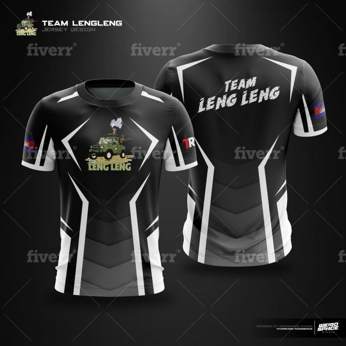 Detail Desain Jersey Gaming Nomer 51