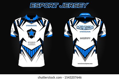 Detail Desain Jersey Gaming Nomer 53