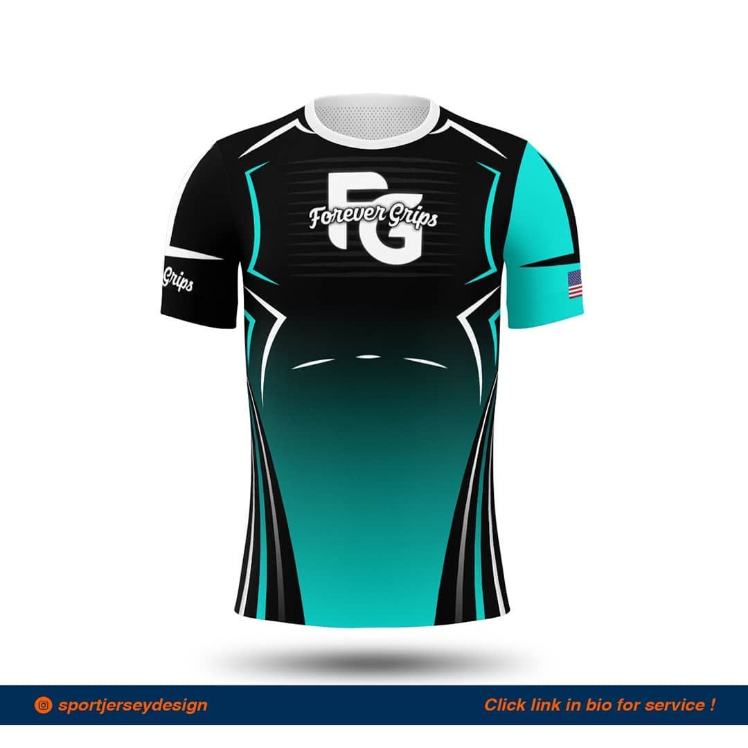 Detail Desain Jersey Gaming Nomer 10