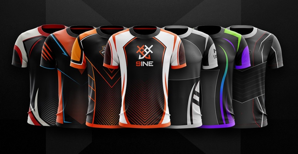 Detail Desain Jersey Gaming Polos Nomer 41