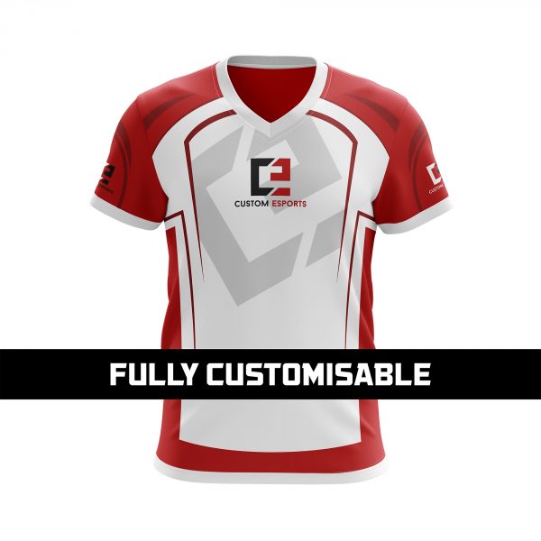 Detail Desain Jersey Gaming Polos Nomer 48