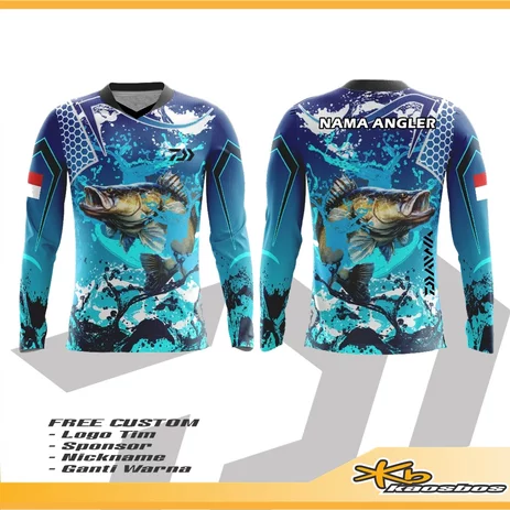 Detail Desain Jersey Mancing Cdr Nomer 23