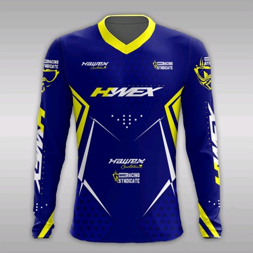 Detail Desain Jersey Motocross Nomer 12