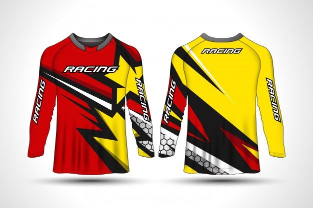 Detail Desain Jersey Motocross Nomer 19