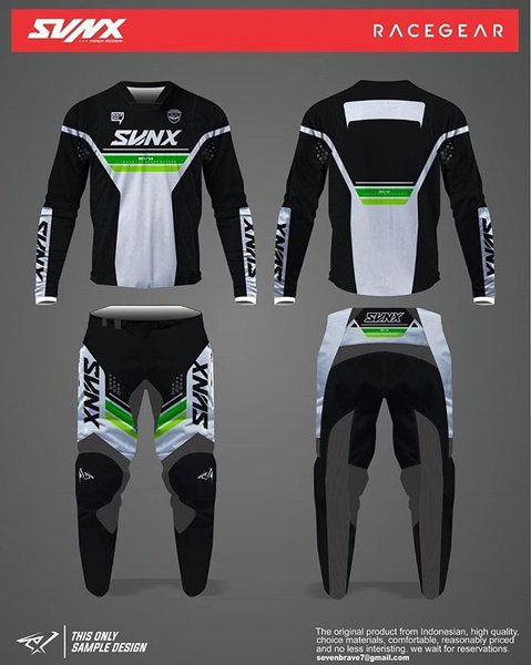 Detail Desain Jersey Motocross Nomer 28