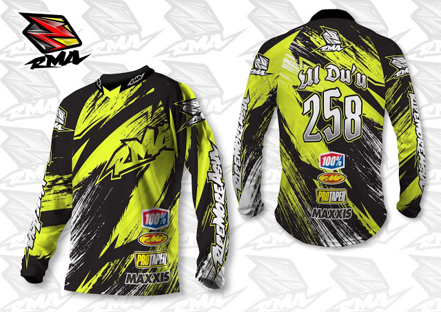 Detail Desain Jersey Motocross Nomer 56