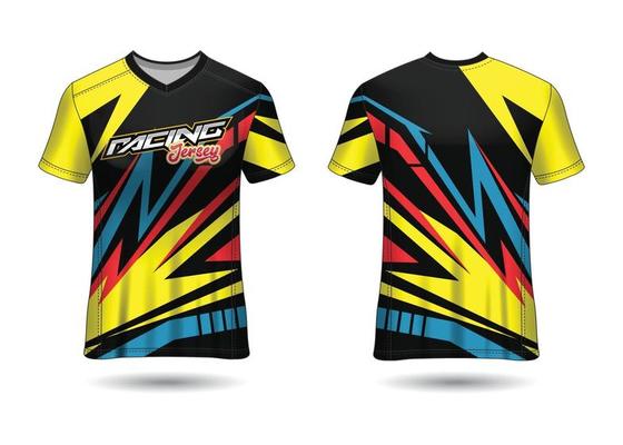 Detail Desain Jersey Racing Nomer 16