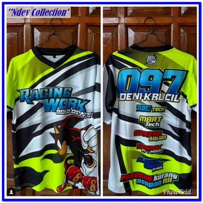 Detail Desain Jersey Racing Nomer 31