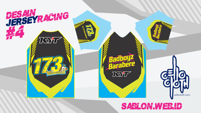 Detail Desain Jersey Racing Cdr Nomer 15