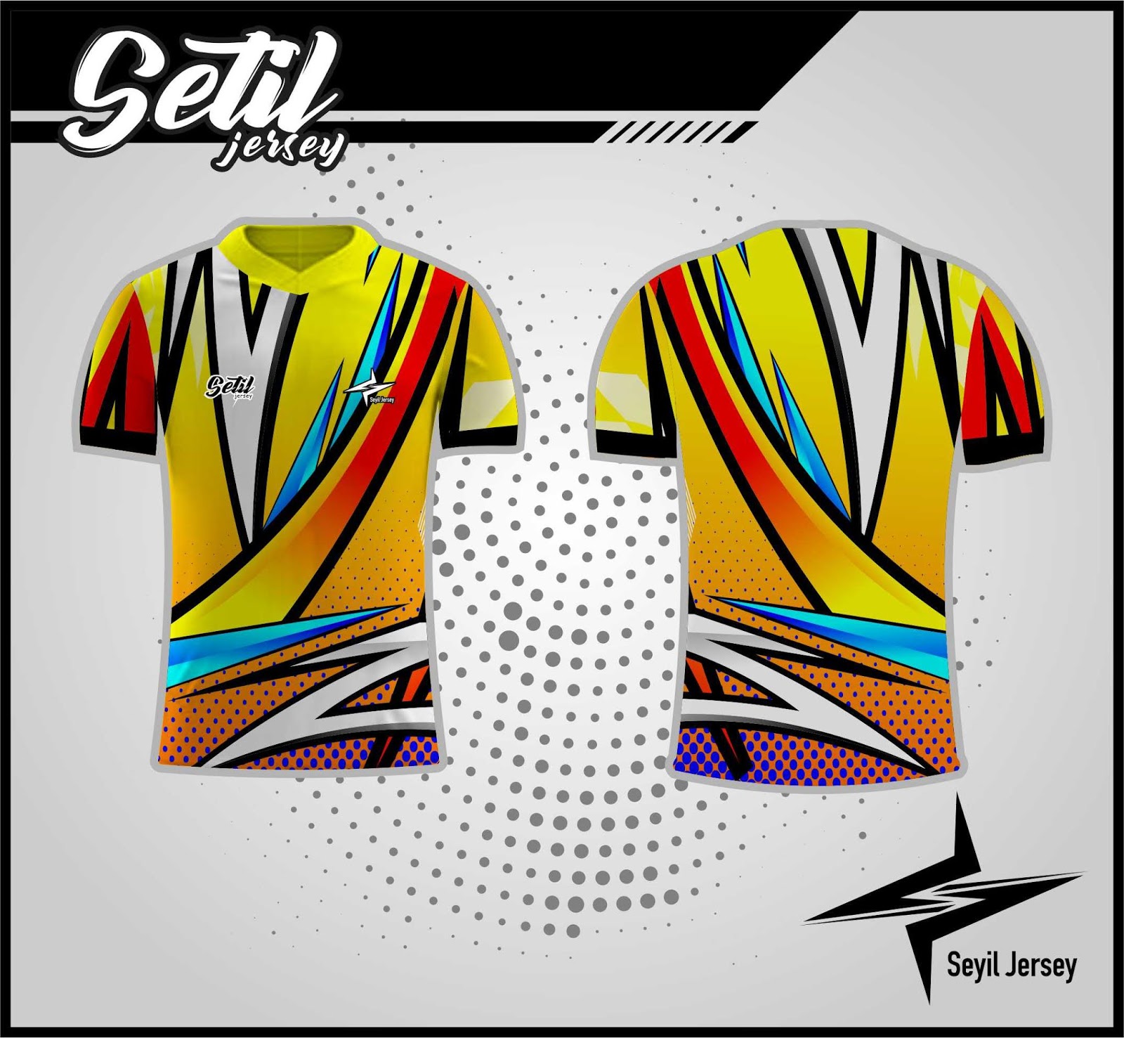 Detail Desain Jersey Racing Cdr Nomer 48