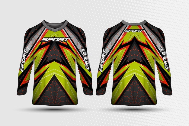 Detail Desain Jersey Racing Cdr Nomer 52