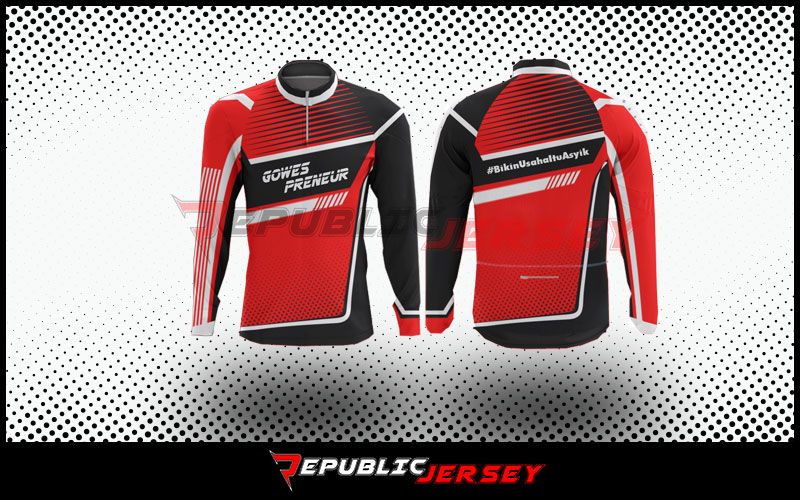 Detail Desain Jersey Sepeda Polos Nomer 38