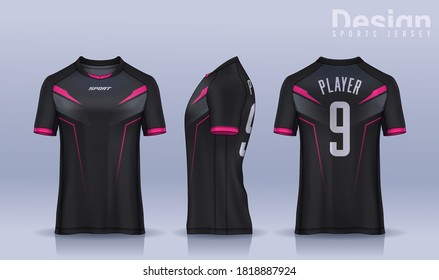 Detail Desain Jersey Simple Nomer 34