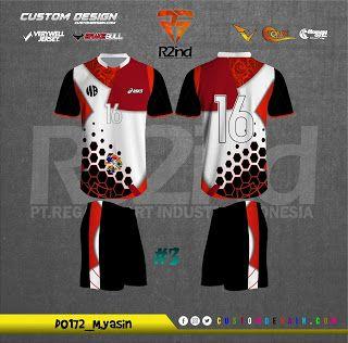 Detail Desain Jersey Voli Nomer 20