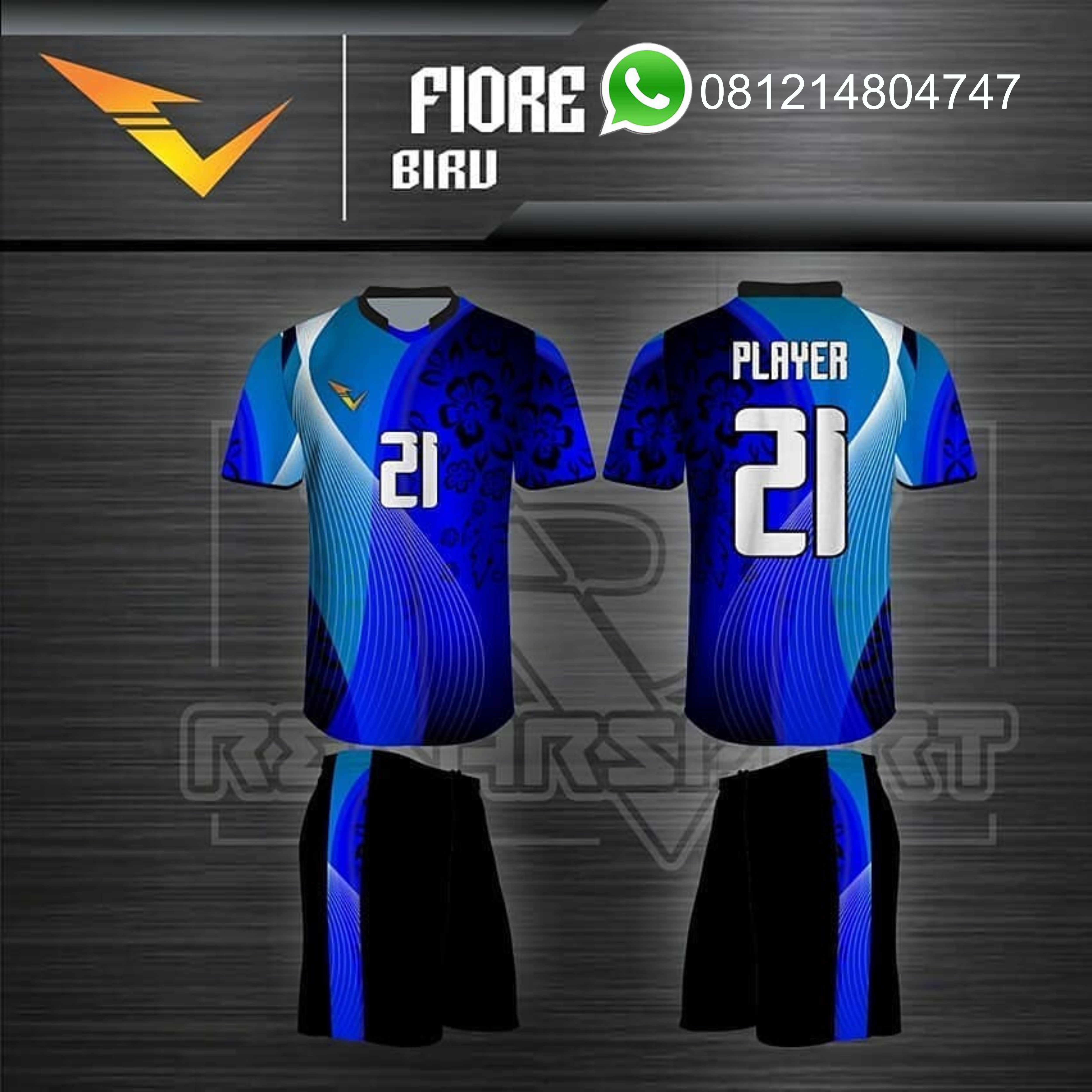 Detail Desain Jersey Voli Nomer 27