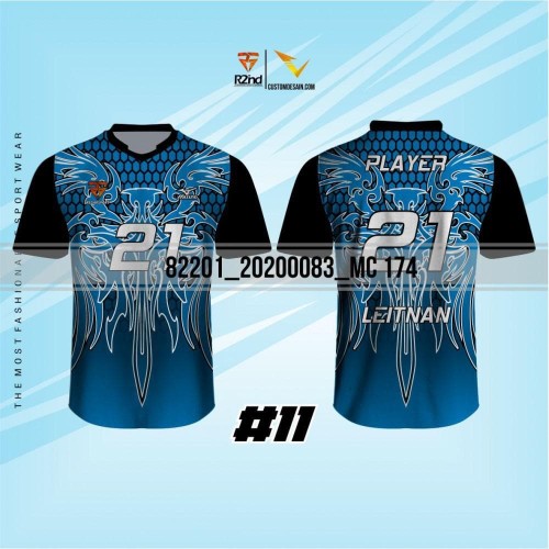 Download Desain Jersey Voli Nomer 29