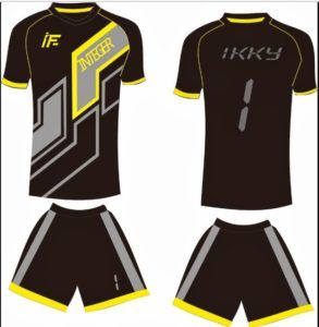 Detail Desain Jersey Volly Keren Nomer 10