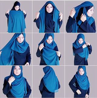 Detail Desain Jilbab Segi Empat Nomer 14