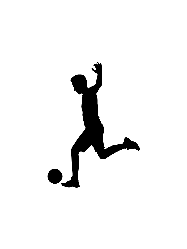 Detail Football Player Silhouette Png Nomer 11