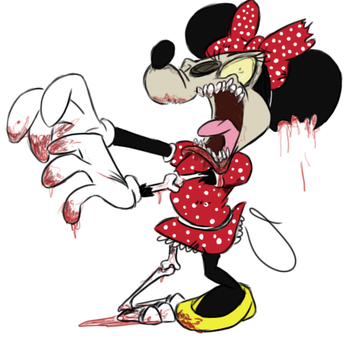 Horror Minnie Mouse - KibrisPDR