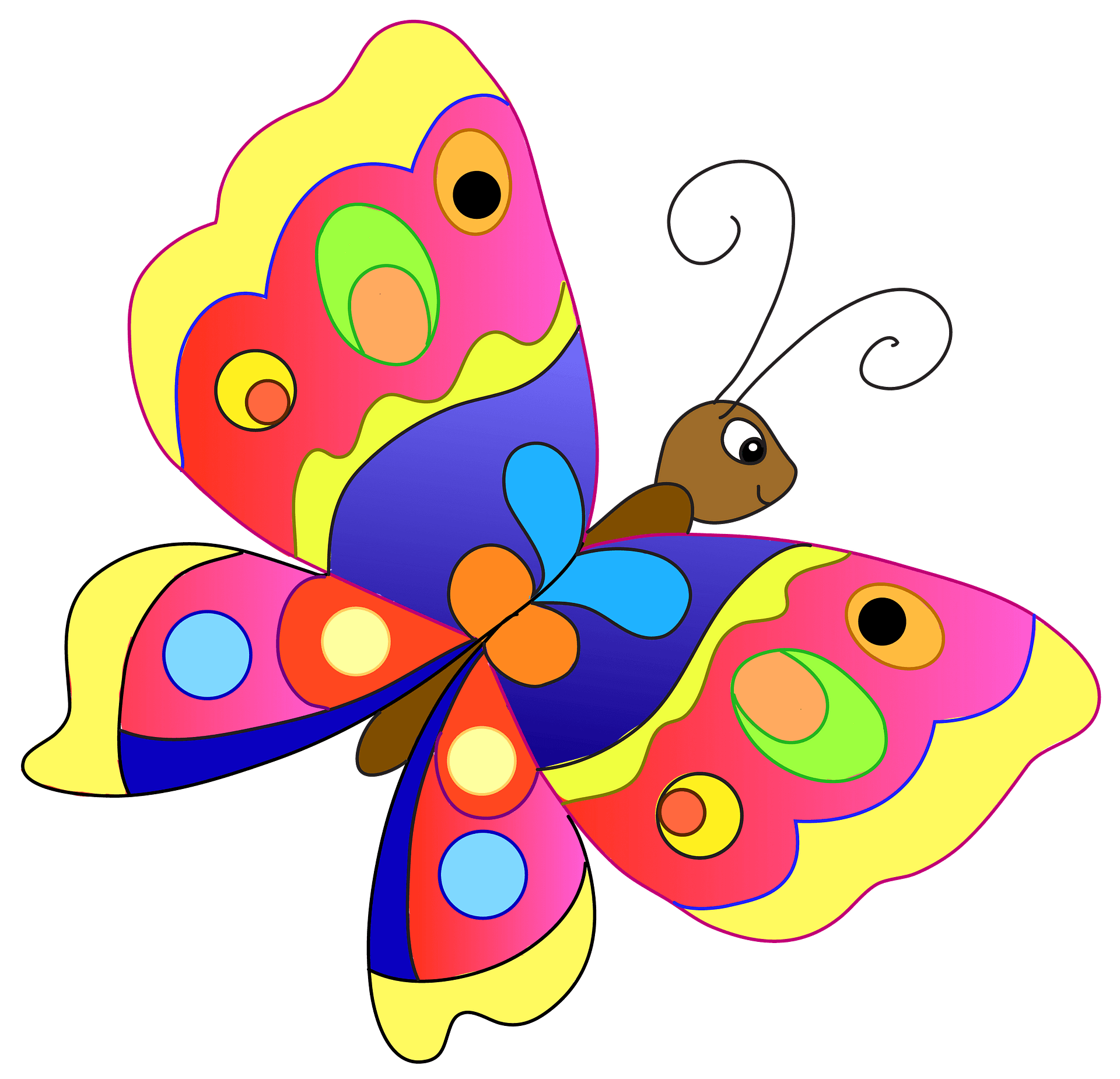 Detail Schmetterling Clipart Kostenlos Nomer 4