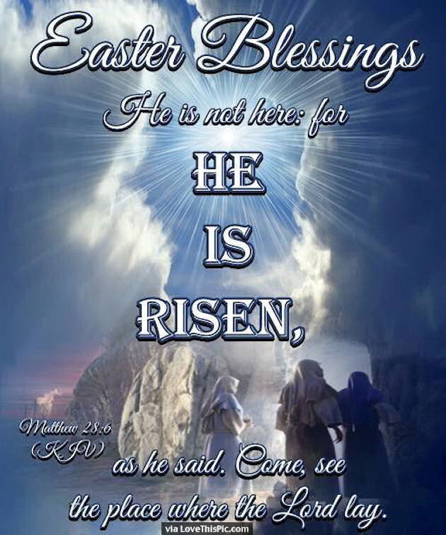 Detail He Is Risen Quotes Nomer 6