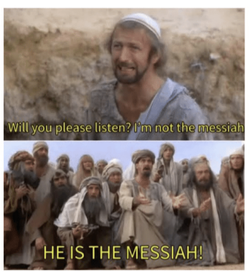 Detail He Is The Messiah Meme Nomer 8