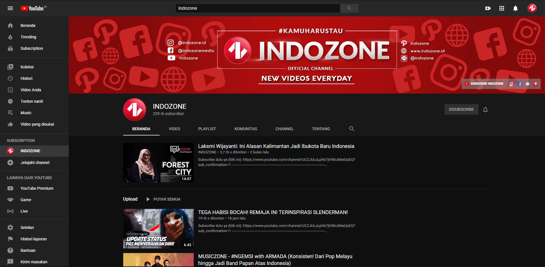 Detail Header Channel Youtube Keren Nomer 14