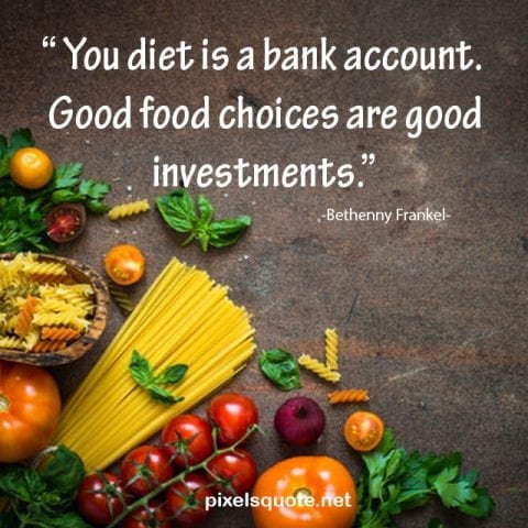 Detail Healthy Food Quotes Nomer 7